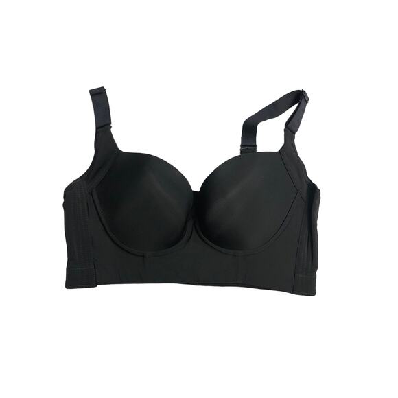 Women's PushUp Bra,Full-Coverage Underwire Bra,Hide Back Fat - Picture 1 of 7